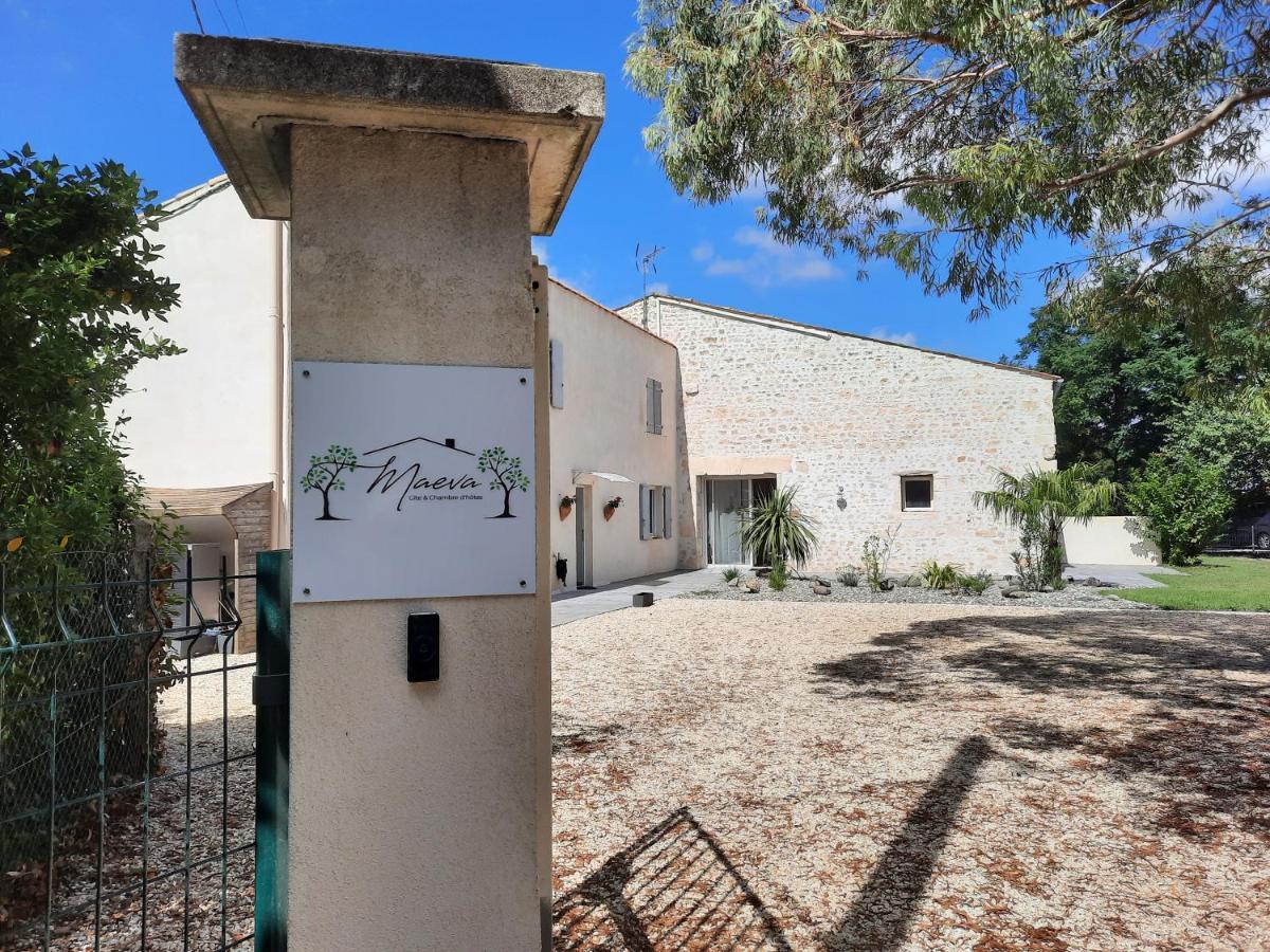 Gite 4 Personnes Avec Piscine Entre Saintes Et Royan Balanzac Bagian luar foto